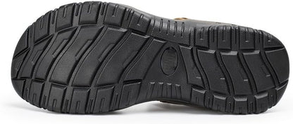 Heren Echt Leren Strandsandalen – Antislip Zomersandalen voor Mannen | Maten 38-48