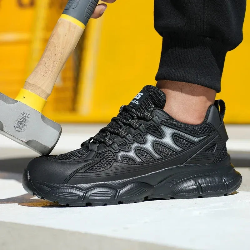 Comfortabele en schokabsorberende veiligheidssneakers