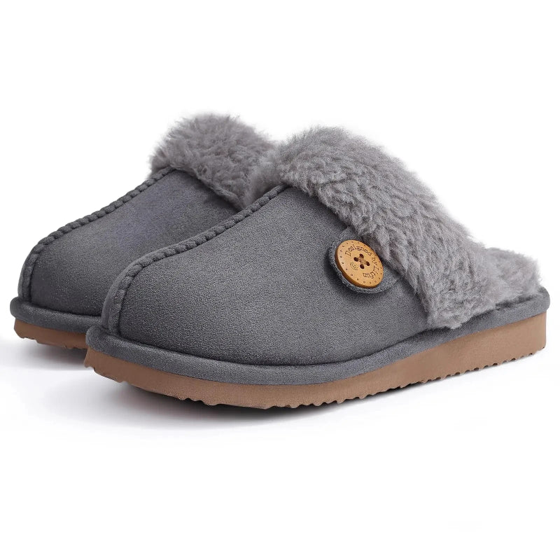 Soft & Warm Plush Winter Slippers – Cosy Indoor Footwear