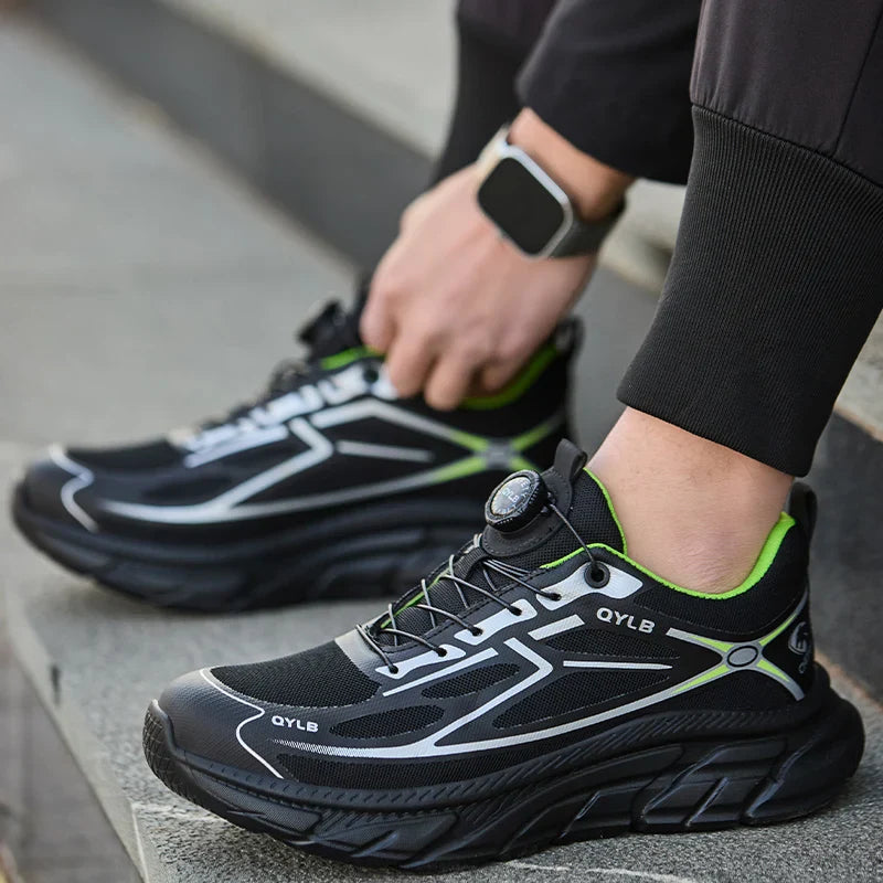 Ultra-bestendige veiligheidstrainers met draaiknop