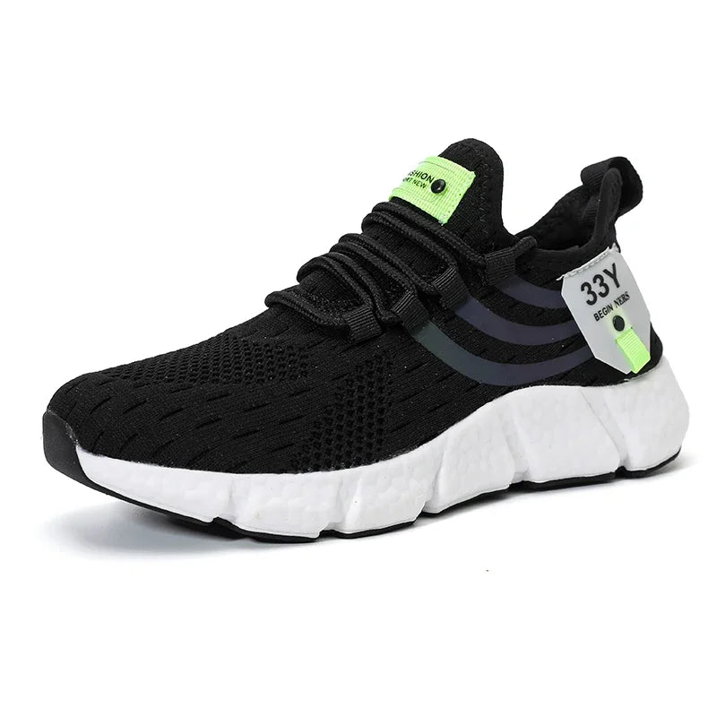 Men's Breathable Mesh Sneakers – Lightweight Running, Walking & Sport Shoes