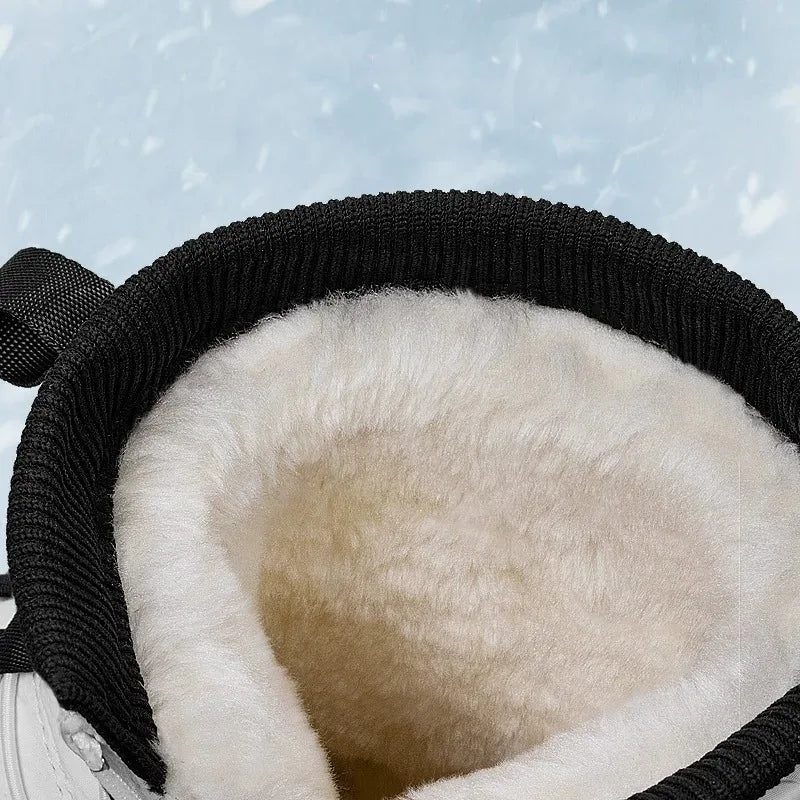 Heren Waterdichte Winter Sneeuwlaarzen Warm Pluche Anti-Slip – Ortholeg™