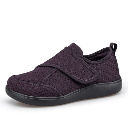 Ortholeg | Elderly Diabetic Open Shoes | Wide Swollen Feet | Adjustable