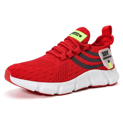Men's Breathable Mesh Sneakers – Lightweight Running, Walking & Sport Shoes