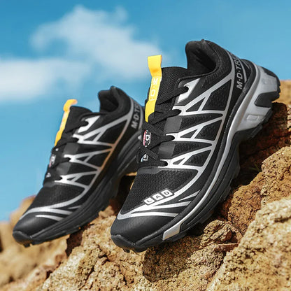 Men's Trail Running Shoes | Breathable Lightweight Sports Trainers | Walking Hiking Outdoor
