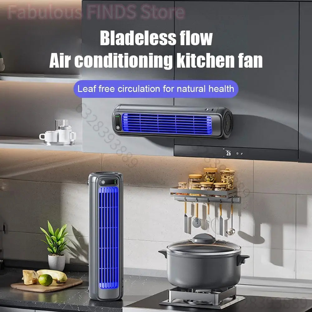 Ventilateur Mural Compact 3 Vitesses | Refroidissement Silencieux | Portable | Cuisine Chambre