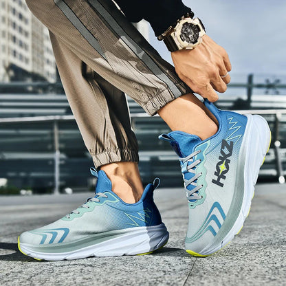 Breathable Air Mesh Outdoor Trainers with EVA Insole