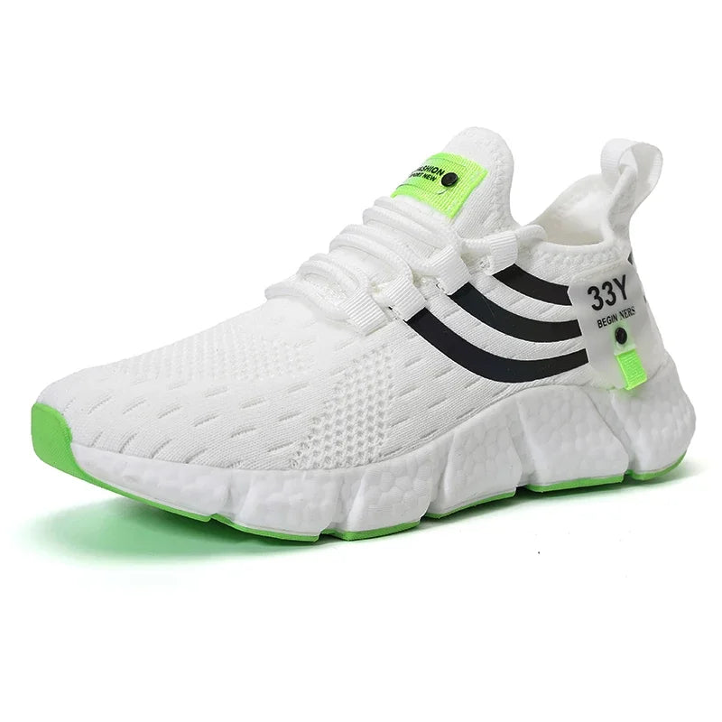 Men's Breathable Mesh Sneakers – Lightweight Running, Walking & Sport Shoes