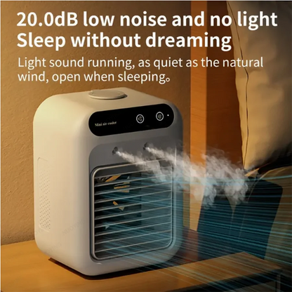 Ventilateur Brumisateur de Bureau | Mini Humidificateur | Refroidissement Portable | Intérieur