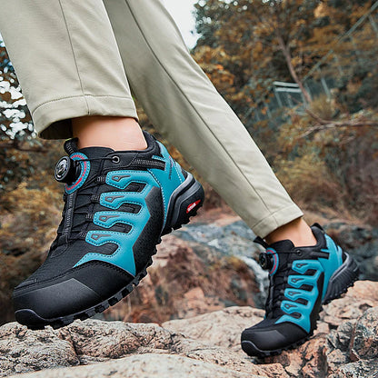Men's Tactical Hiking Shoes | Rotating Buckle | Wear-Resistant Trail Trekking Outdoor Trainers