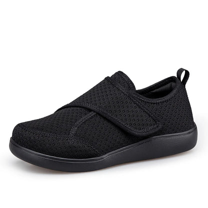 Ortholeg | Elderly Diabetic Open Shoes | Wide Swollen Feet | Adjustable