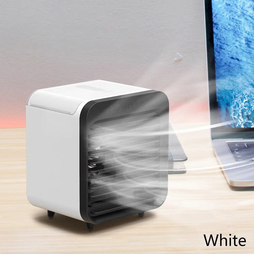 Mini Climatiseur Portable USB 3 Vitesses | Ventilateur Refroidisseur | Bureau Maison Camping