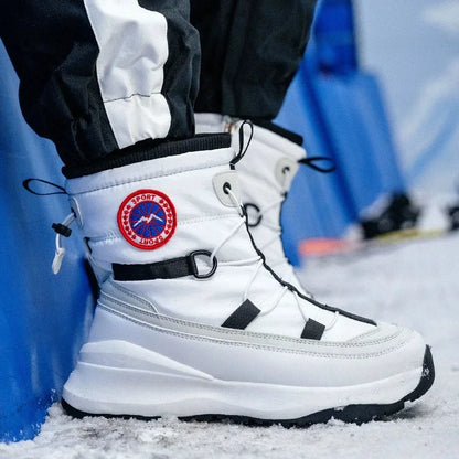 Heren Waterdichte Winter Sneeuwlaarzen Warm Pluche Anti-Slip – Ortholeg™