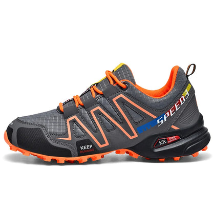 Men's Trail Hiking Shoes | Aggressive Grip Outdoor Trainers | Walking Trekking Running