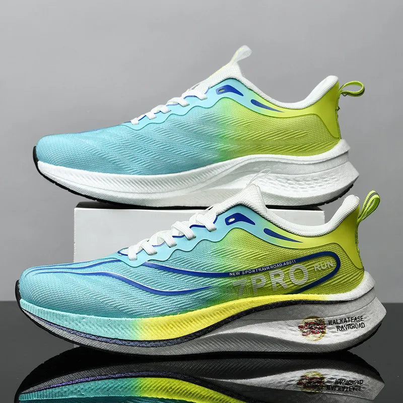 Zomerschoenen Heren – Ademend Mesh Hardloopschoenen met Antislip Zool