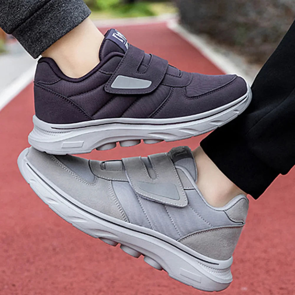 Unisex orthopedische wandelschoenen voor diabetici met verstelbare sluiting voor gezwollen voeten