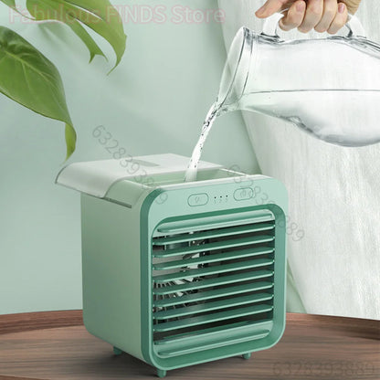 Mini Climatiseur Portable USB 3 Vitesses | Ventilateur Refroidisseur | Bureau Maison Camping