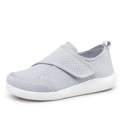 Ortholeg | Elderly Diabetic Open Shoes | Wide Swollen Feet | Adjustable