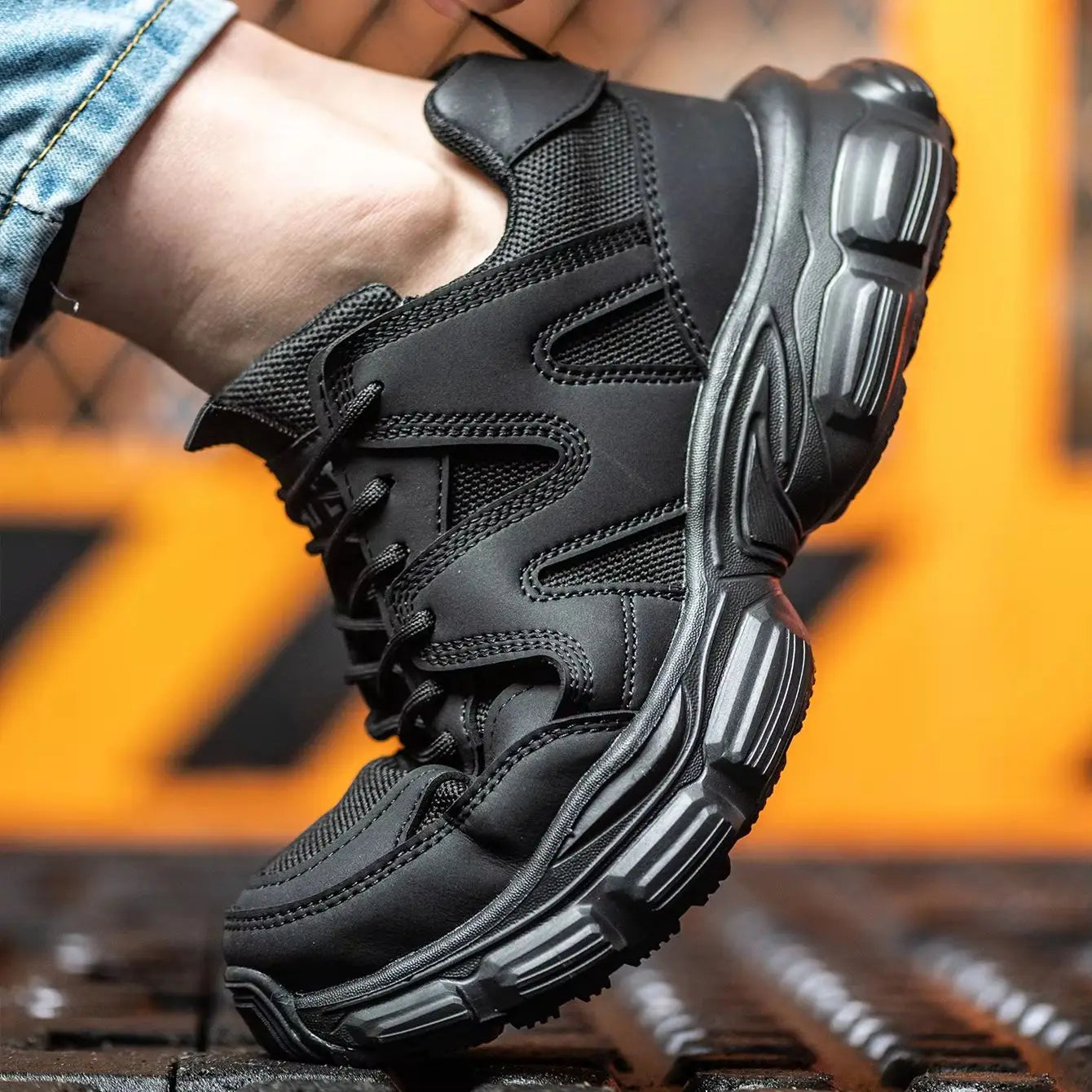 Orthopedische veiligheid en Beschermschoenen Met een Draaisluiting, en Waterbestendig