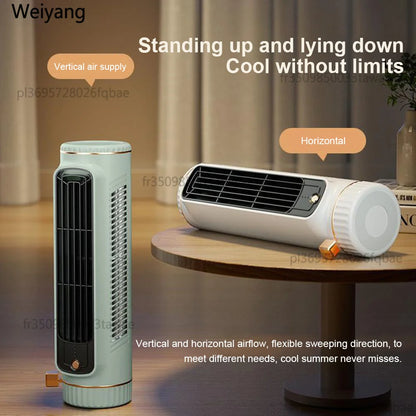 Ventilateur Tour sans Lame 5W | USB | Climatiseur Portable | Bladeless | Chambre Salon