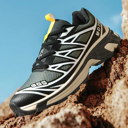 Men's Trail Running Shoes | Breathable Lightweight Sports Trainers | Walking Hiking Outdoor