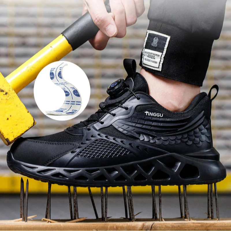 Flexibele veiligheidstrainers met draaiknop