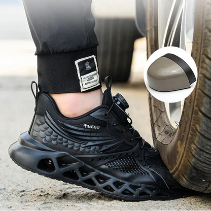 Flexibele veiligheidstrainers met draaiknop