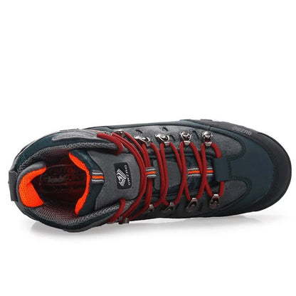 Ortholeg Summit | Men's Waterproof Hiking Boots | Leather Trail Trekking Shoes
