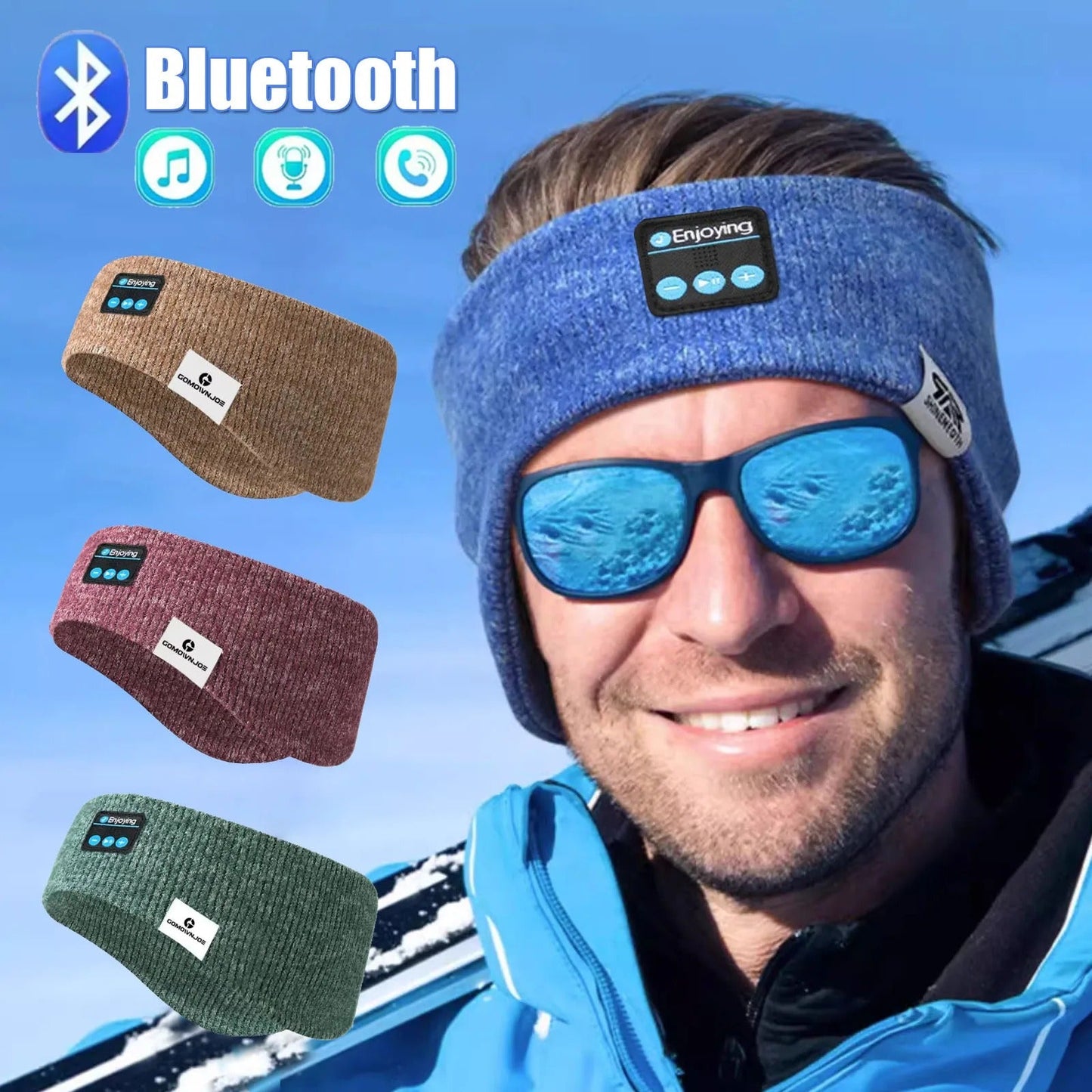 Sleep Better Tonight – Bluetooth Sleep Headband & Wireless Mask