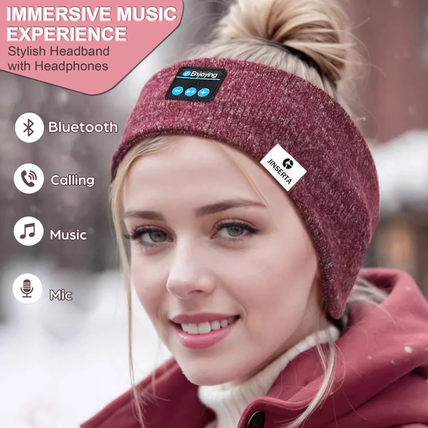 Sleep Better Tonight – Bluetooth Sleep Headband & Wireless Mask