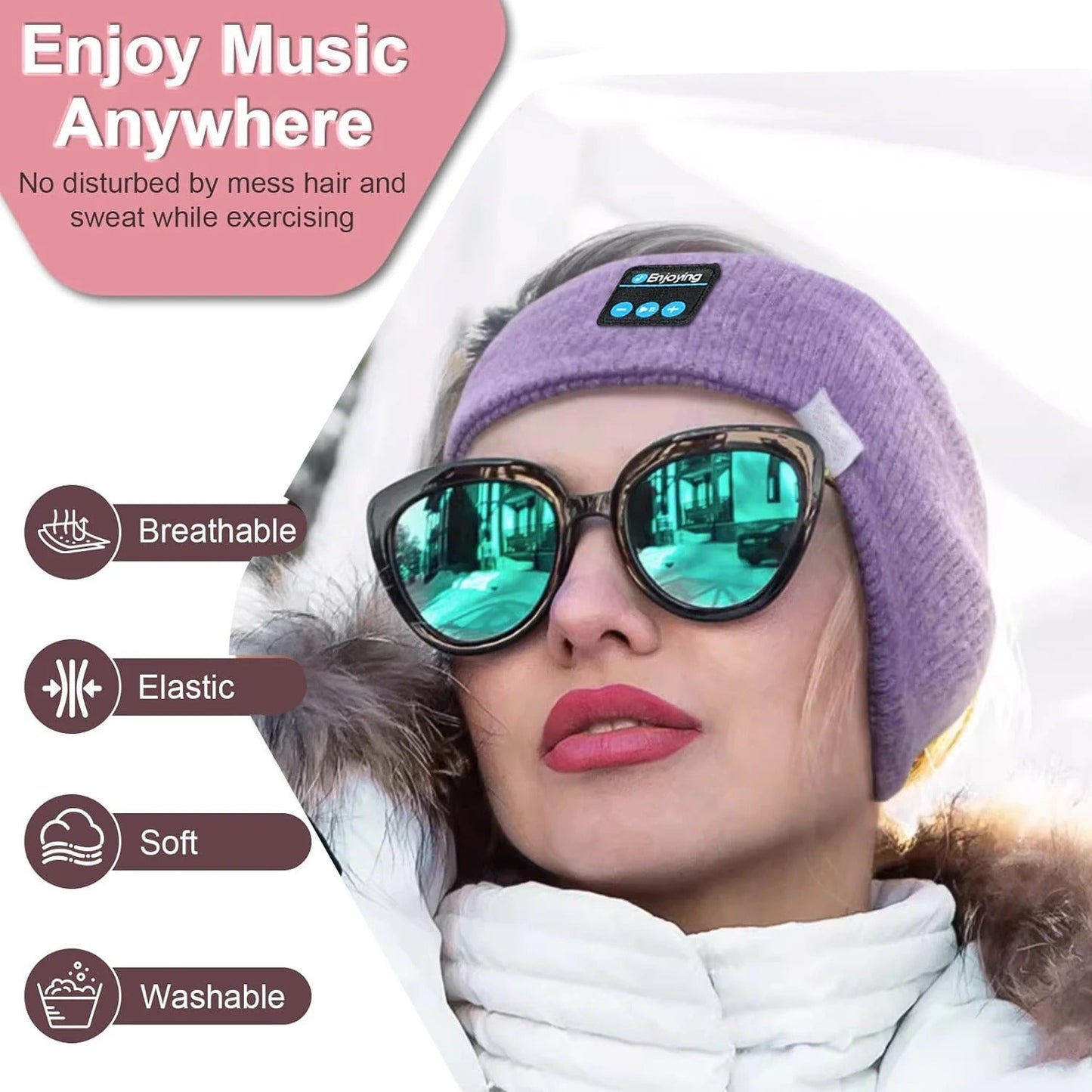 Sleep Better Tonight – Bluetooth Sleep Headband & Wireless Mask